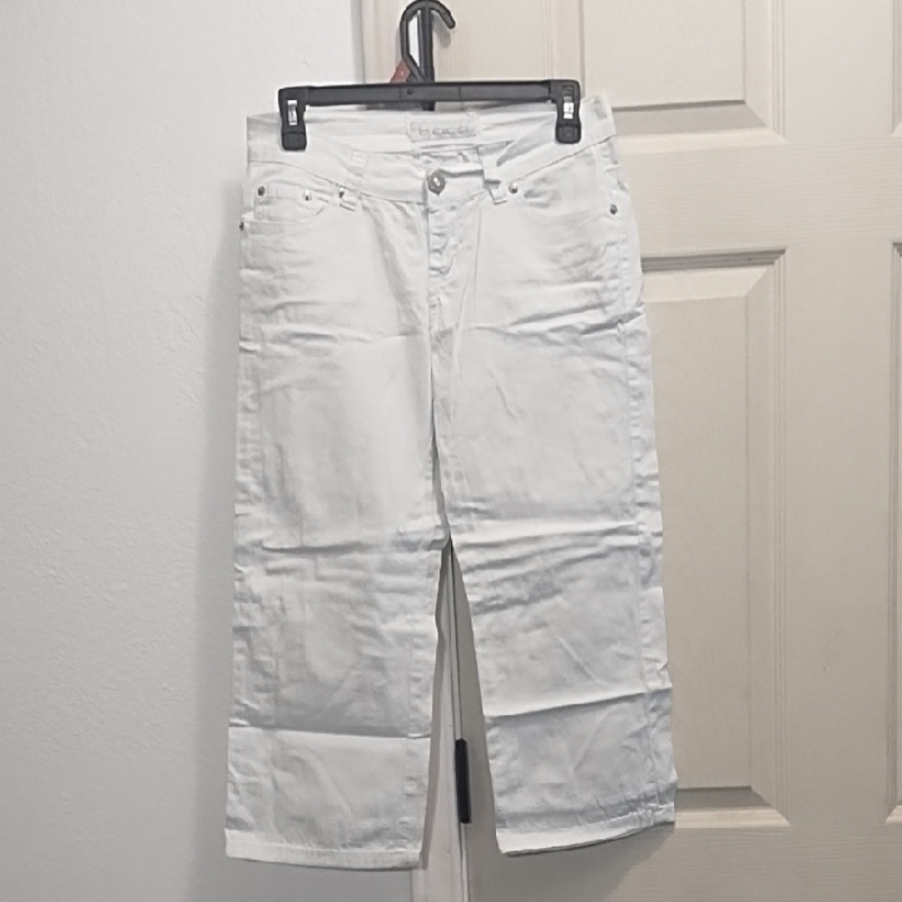 Bacci White Cropped Jeans